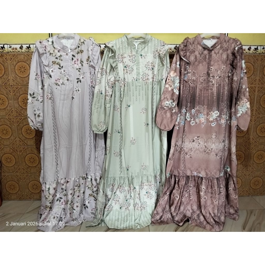 Gamis Wanita Terbaru,Printing Premium, Coconichie Premium