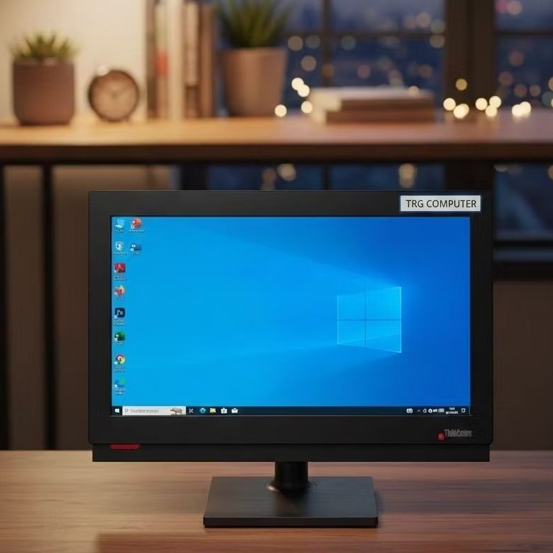 pc all in one Lenovo intel i5 6600T ram 8GB SSD 128GB siap pake