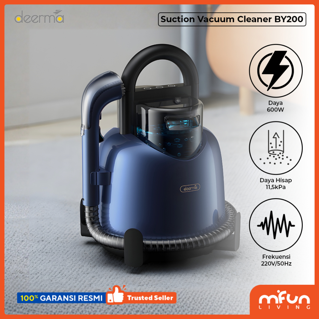 Deerma BY200 Suction Vacuum Cleaner Vacuum Sofa dan Kasur