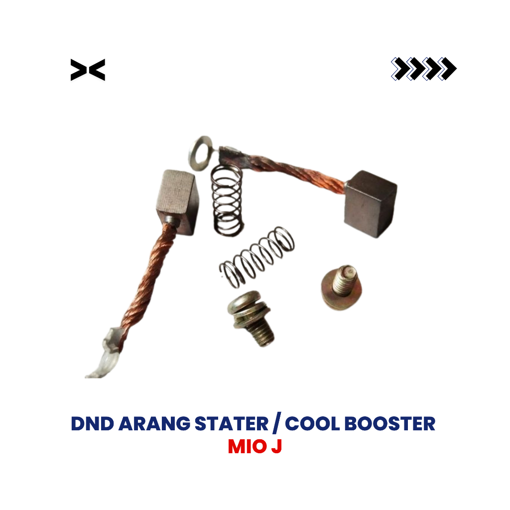 DND Arang Areng Stater Mio J / Carbon Brush Starter Yamaha Mio J / Coolbooster Dinamo Starter Mio J