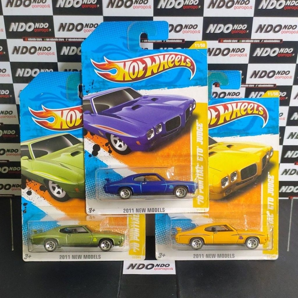 Hot Wheels '70 Pontiac GTO Judge - 2011 New Models