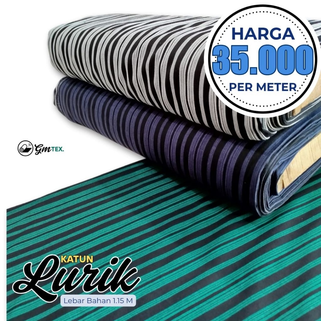 Batik Katun Primis/Motif Lurik