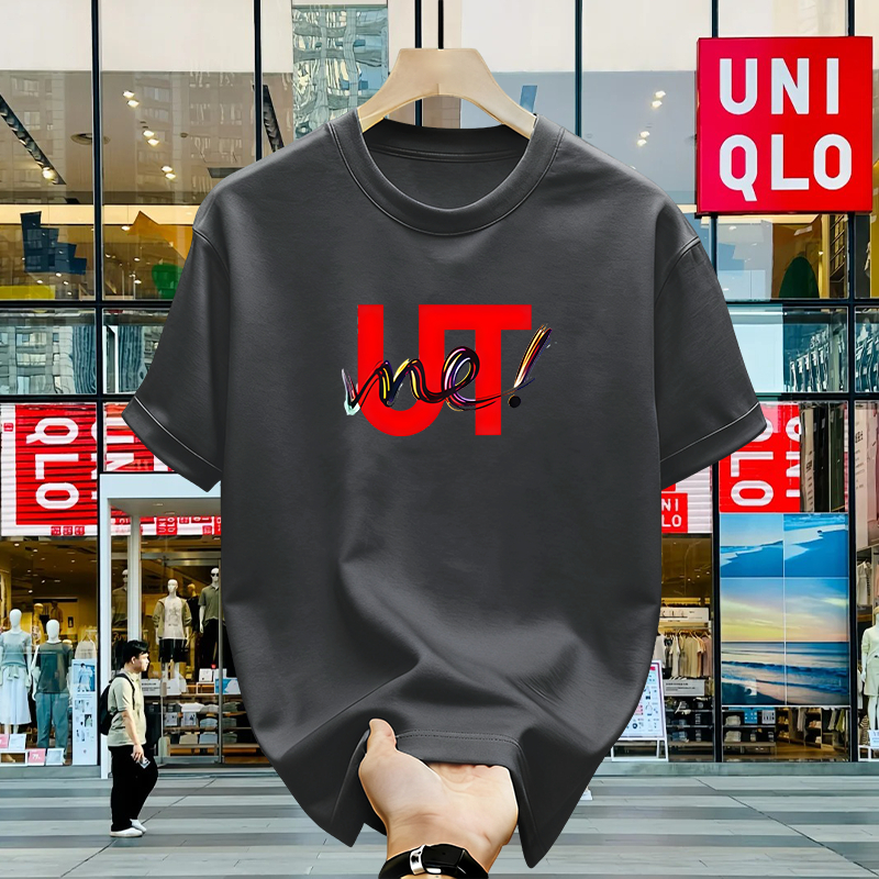 100% Original - UNIQLO Kaos Pria Basic Style Bahan Lembut & Awet