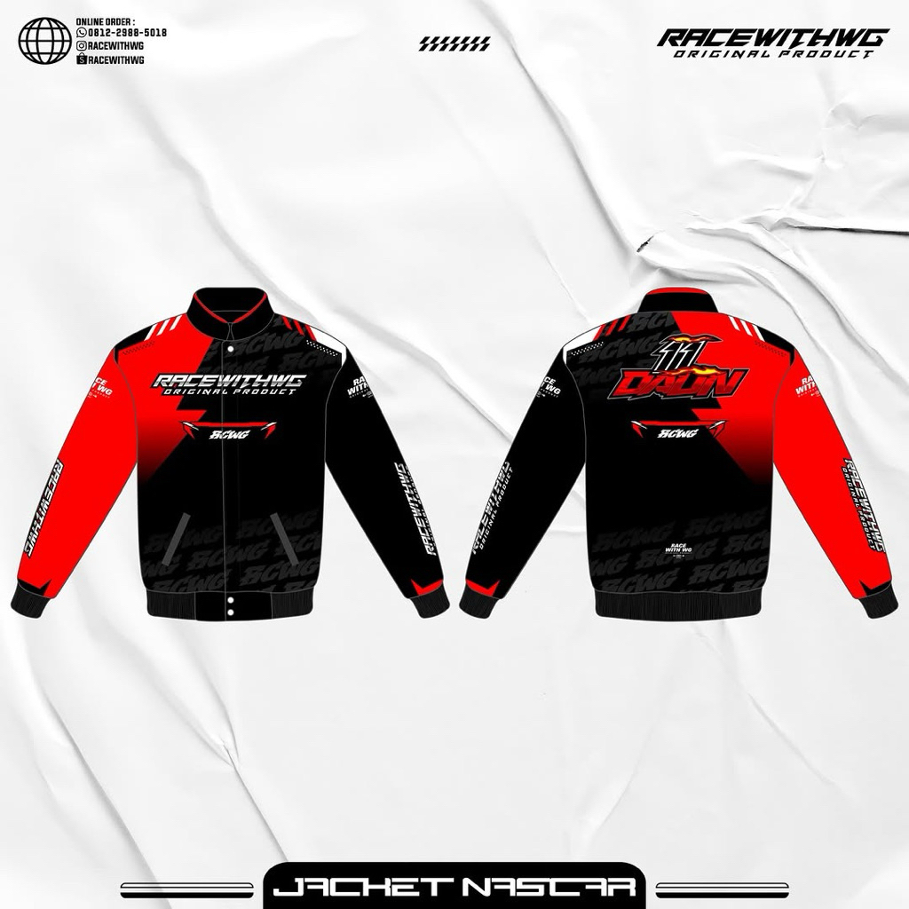 jacket nascar custom by rcwg original