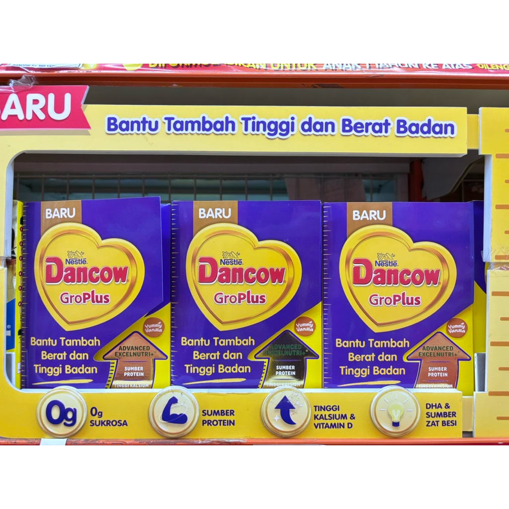 DANCOW GROPLUS 400gr (gratis hadiah)
