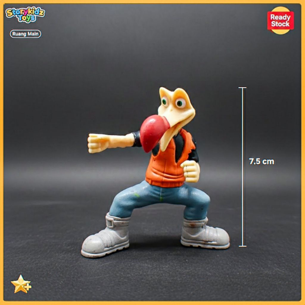 Figure Karakter Burung Oscar's Oasis Rare Mainan Kartun Anak Koleksi Pajangan Figure Lucu