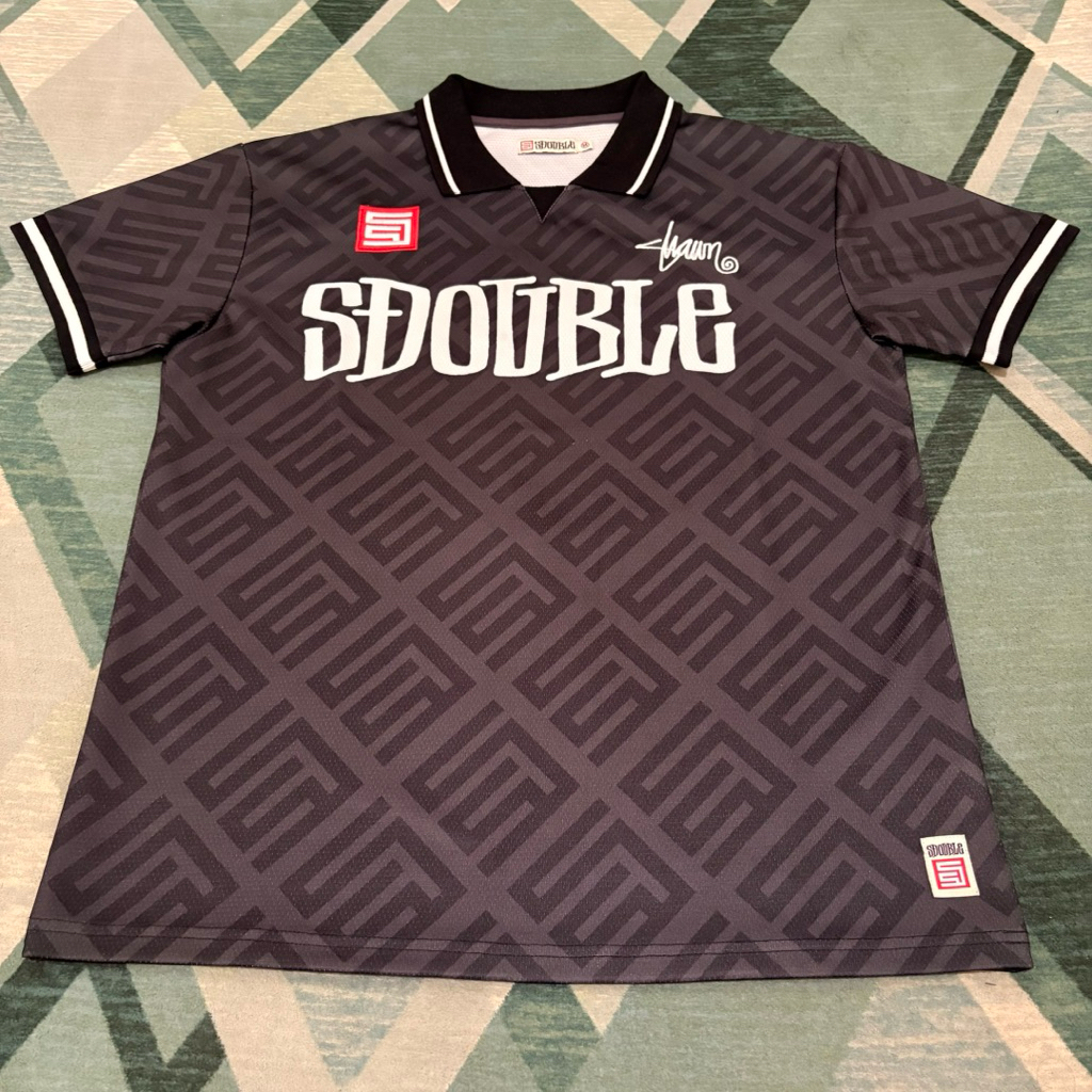 Sdouble Jersey Black By Shawn Stussy
