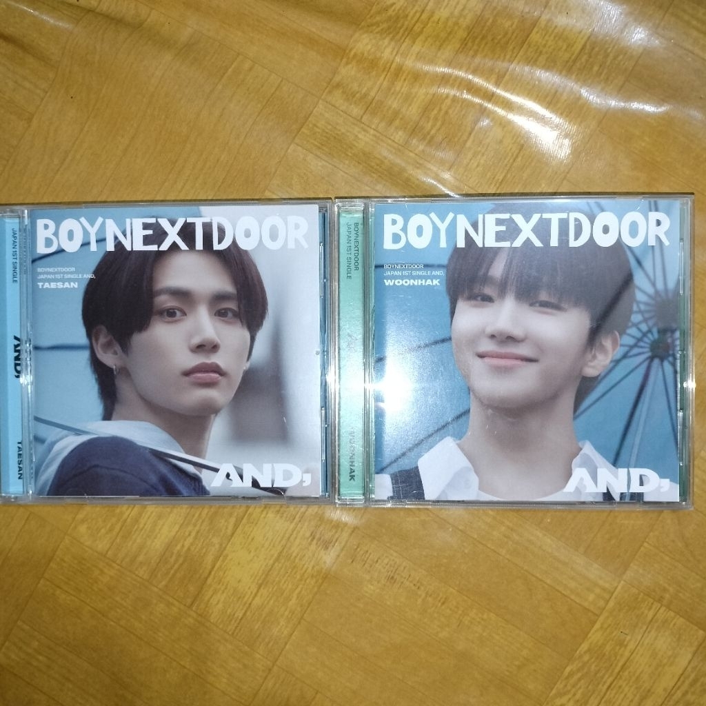 (READY STOCK) ALBUM JEPANG BOYNEXTDOOR BND AND SOLO JACKET TAESAN WOONHAK FULLSET ( UNSEALED )