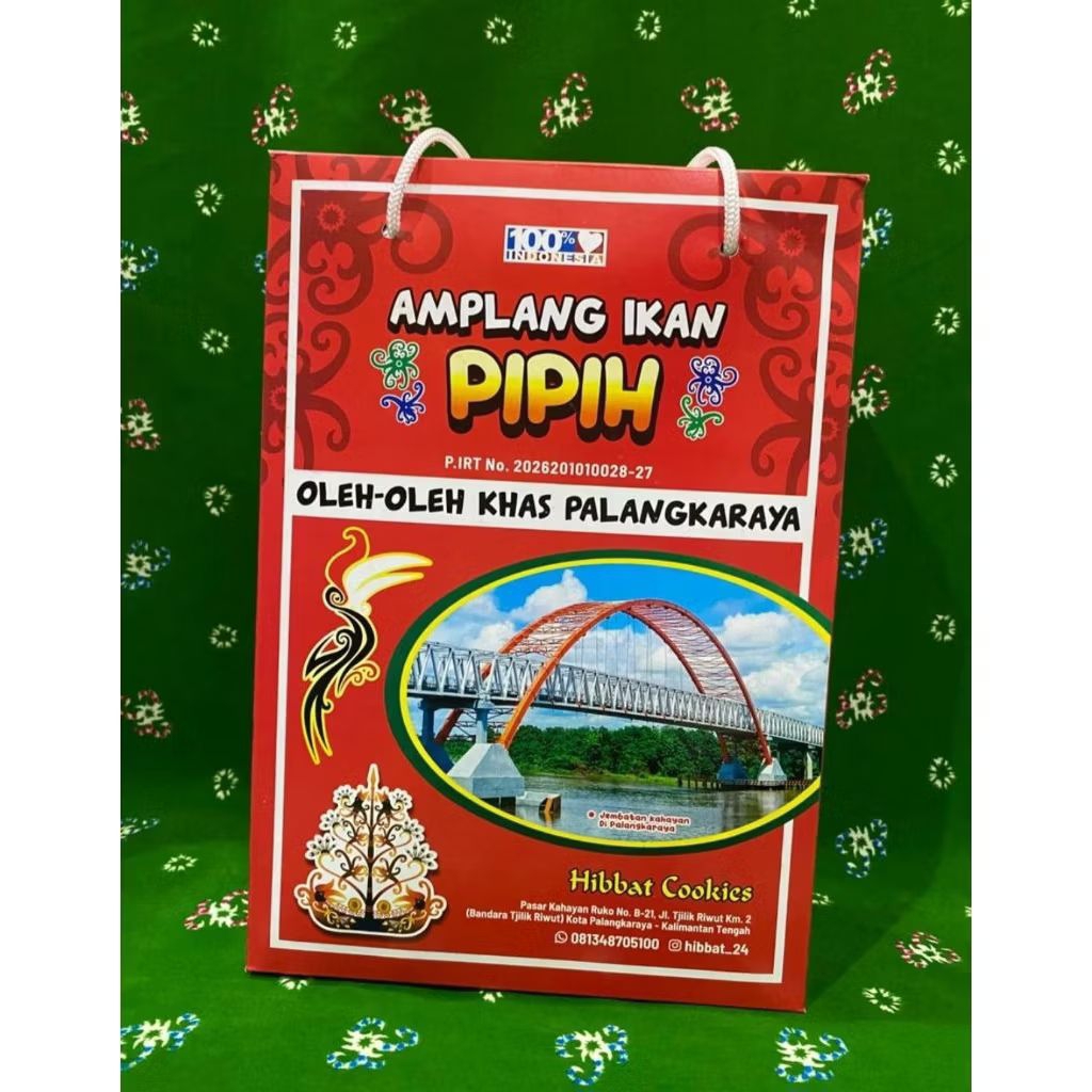 Amplang Ikan Pipih (Dus)