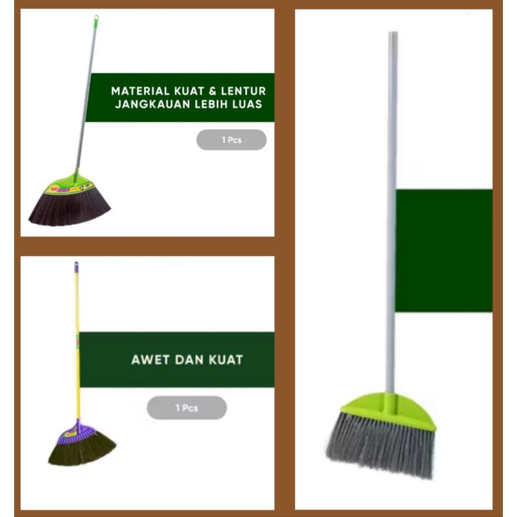 Scotch Brite Sapu Ijuk/Sapu Nilon