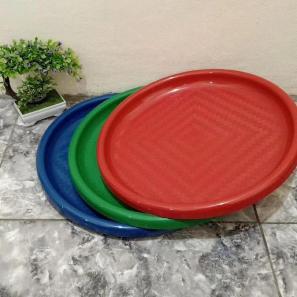 Tampah Plastik Bulat Warna JUMBO 60 CM / Nampan Plastik Bulat Jumbo Warna Cerah JUMBO 60CM