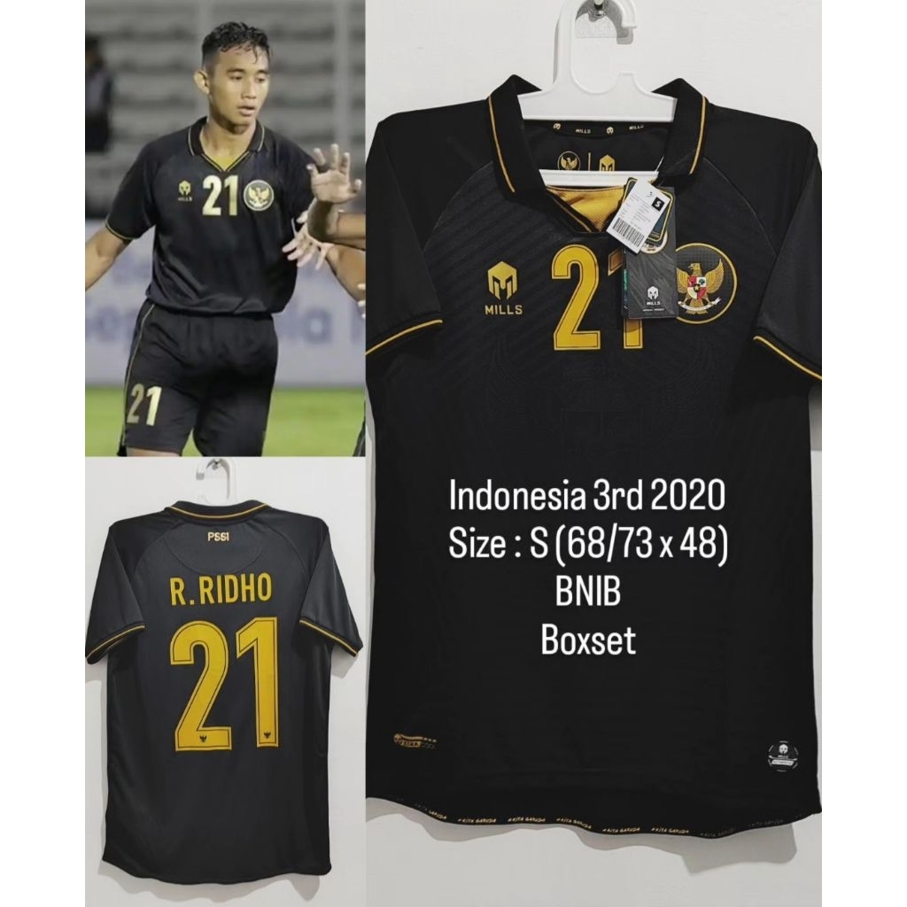 Jersey original Timnas Indonesia 3rd 2020 Boxset Player Issue