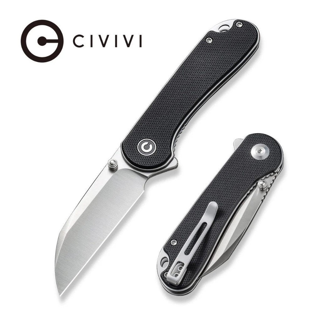 CIVIVI Elementum Flipper & Thumb Stud Knife G10 Handle (2.97" Nitro-V Blade) C18062AF-1