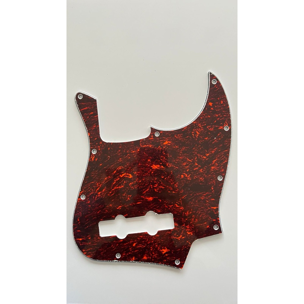 Pickguard Fender Jazz Bass Red Tortoise 3 ply