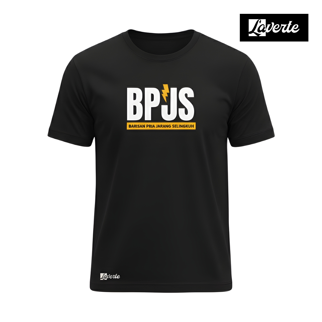 Kaos BPJS Barisan Pria Jarang Selingkuh – Kaos Lucu Kado Cowok