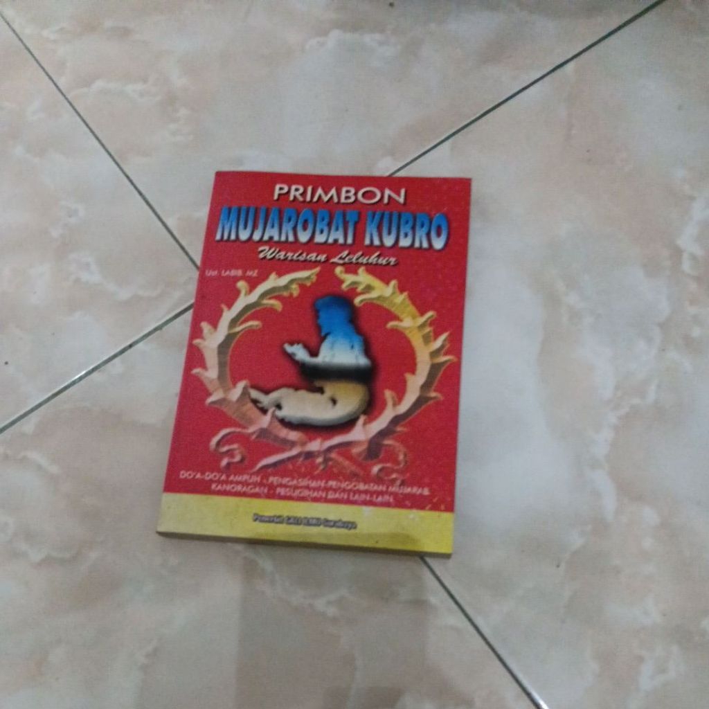 Buku original,mujarobat kubro
