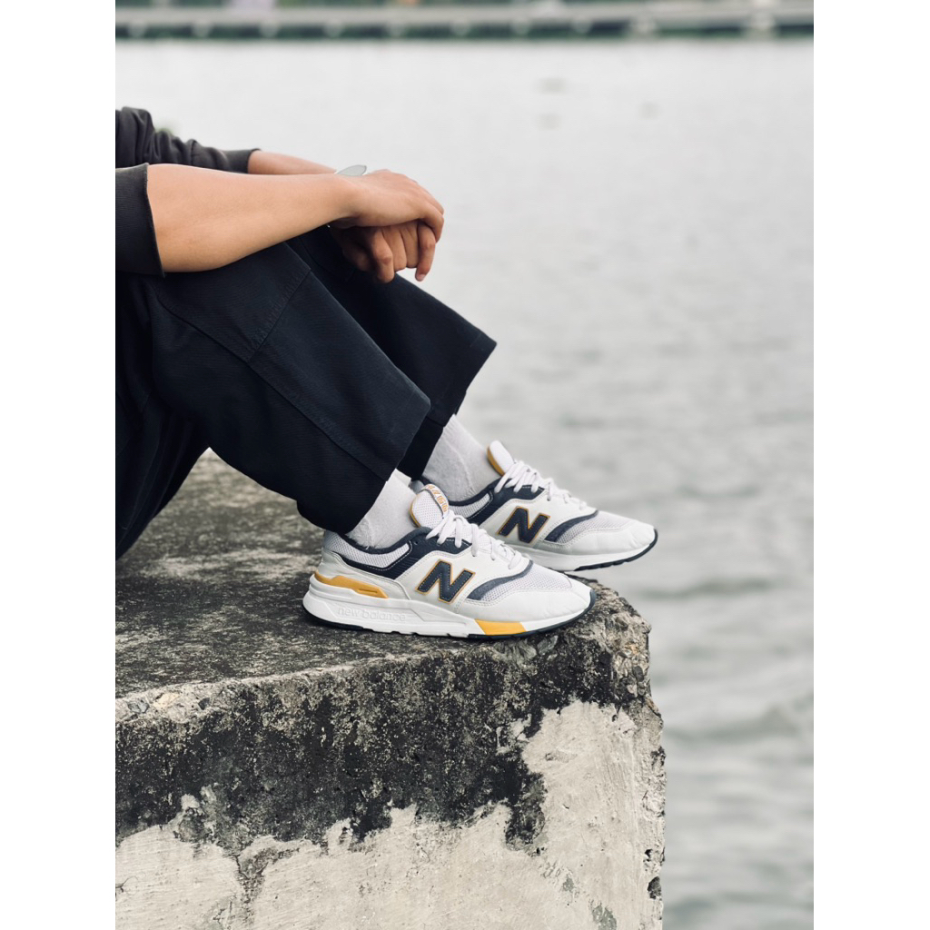 New Balance 997H White Navy Yellow
