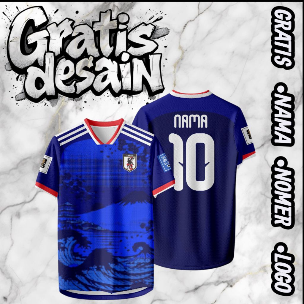 jersey JEPANG 2026 full printing