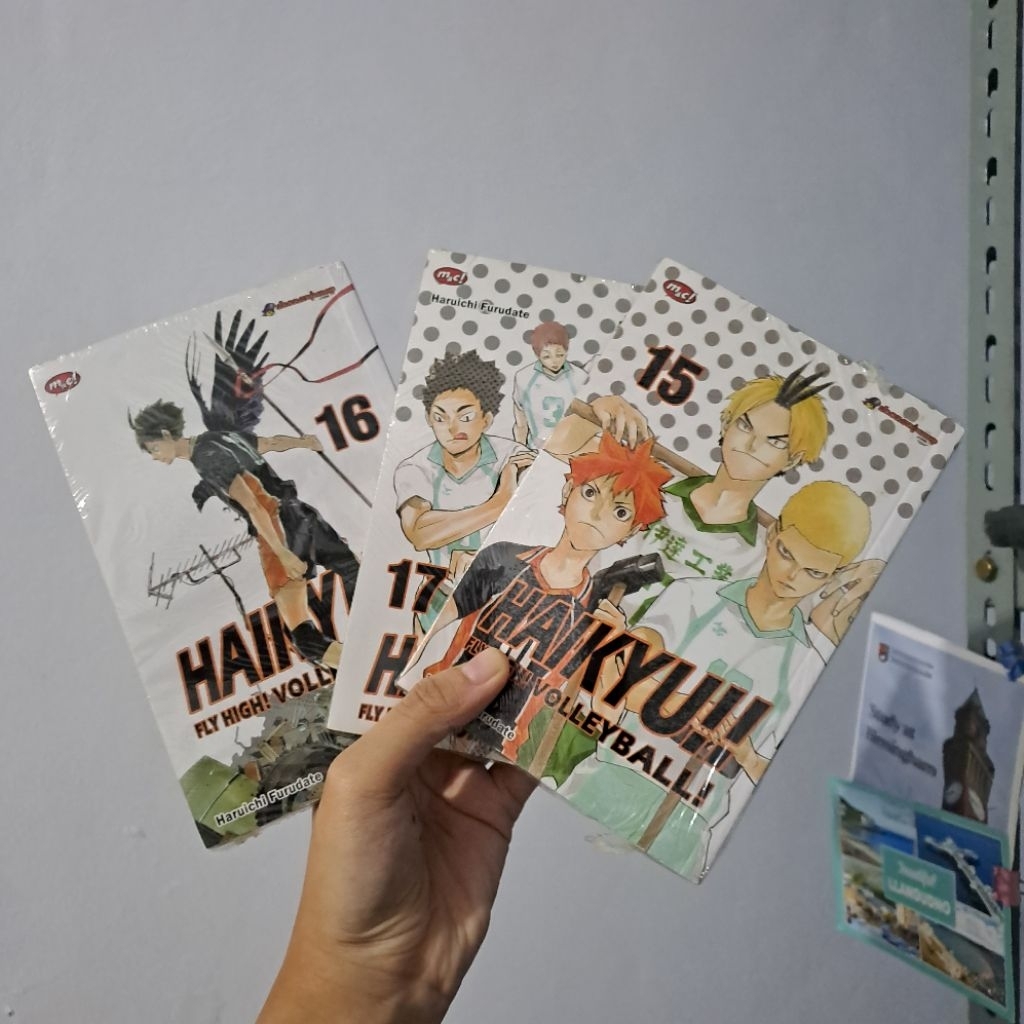 [Preloved Komik] Haikyu: Fly High Voleyball (Haruici Furudate) - 15 / 16 / 17