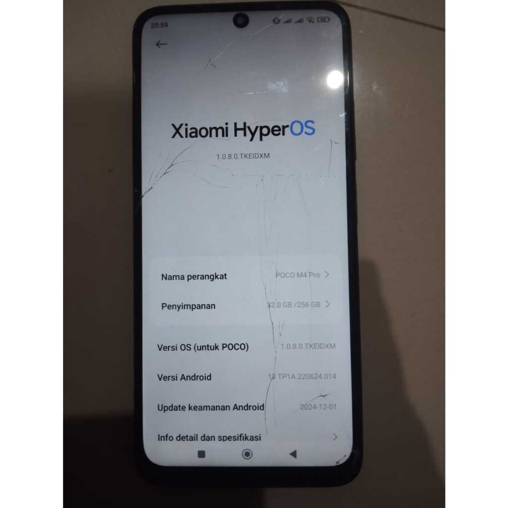 hp xiaomi poco m4 pro ram 8/256  pocophone bekas second murah handphone seken