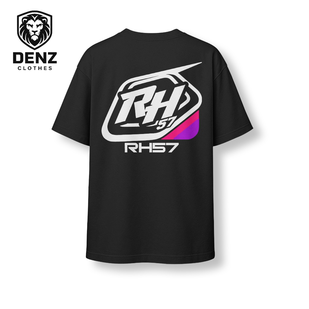 Kaos Pria RH57 Racing Hell | Kaos Distro Racing | Cotton Combed | DENZ