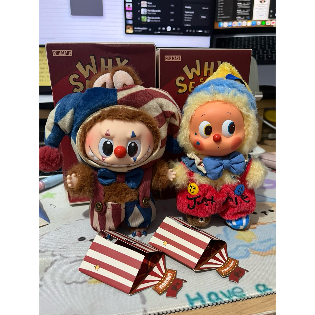 POPMART WHY SO SERIOUS LABUBU TWINKLE SET