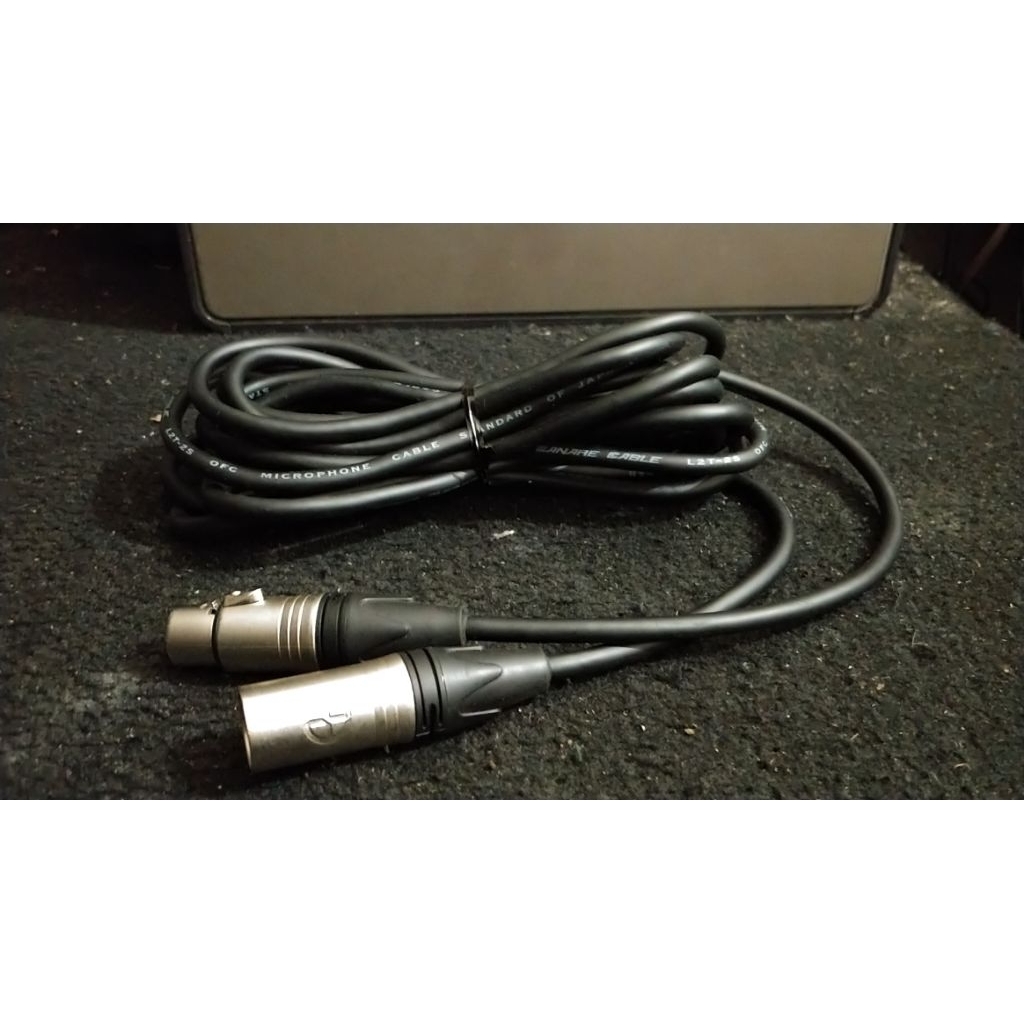 Kabel Microphone Condenser Balanced XLR Female To XLR Male