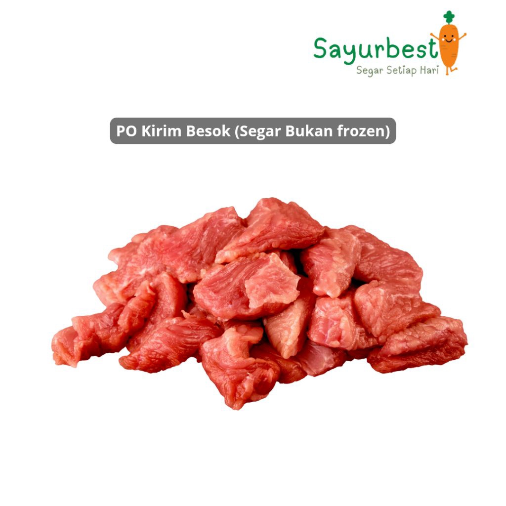 (PO KIRIM BESOK) Tetelan Sapi Fresh