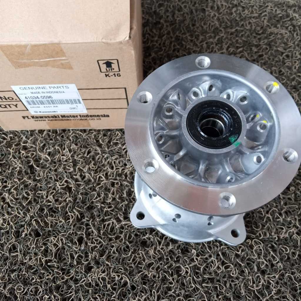 tromol  klx hole 36 original/tromol belakang klx hole 36/ tromol dtracker/tromol belakang klx origin