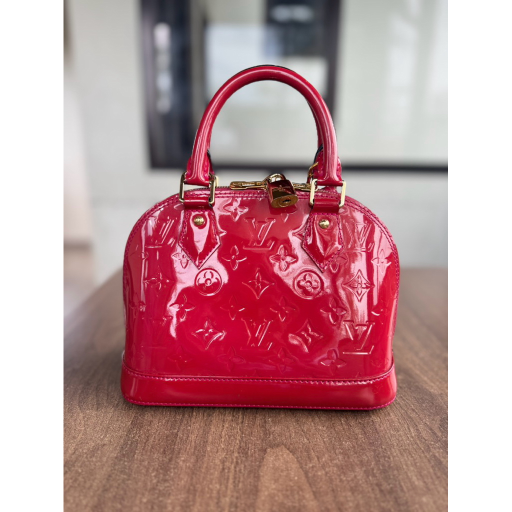 authentic lv bb alma, hanya tas dan dusbag