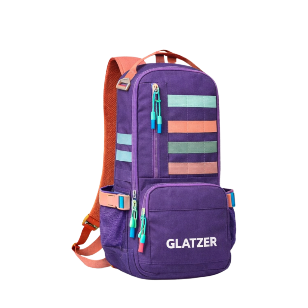 GLATZER RR-Pro Tas Ransel Tactical Army Kecil Pria Wanita - Ungu