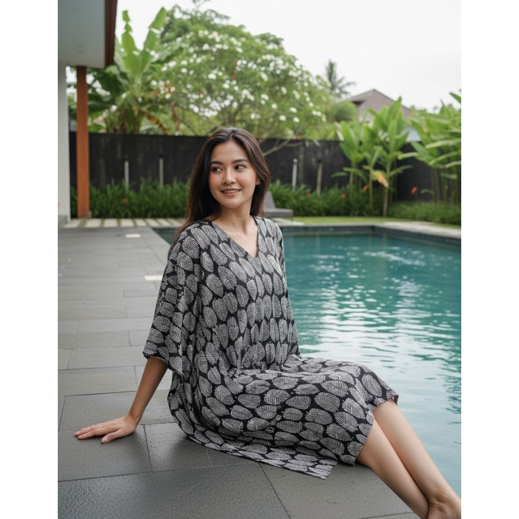 Oversized Short Kaftan/Kaftan Pendek Jumbo