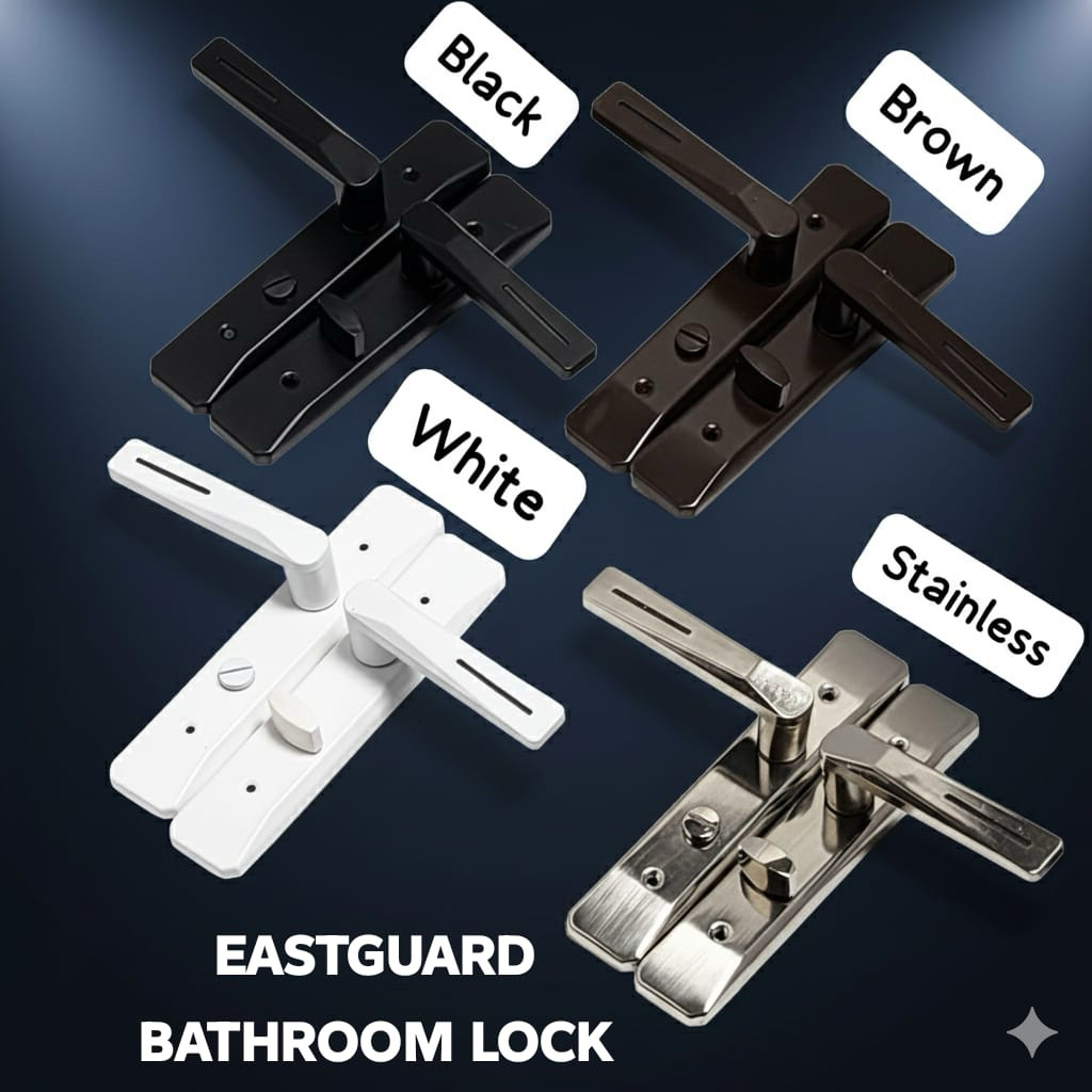 Kunci Pintu WC Kamar Mandi - Handle Pintu Toilet - Kunci Pintu Aluminium - Kunci Pintu Kamar Mandi