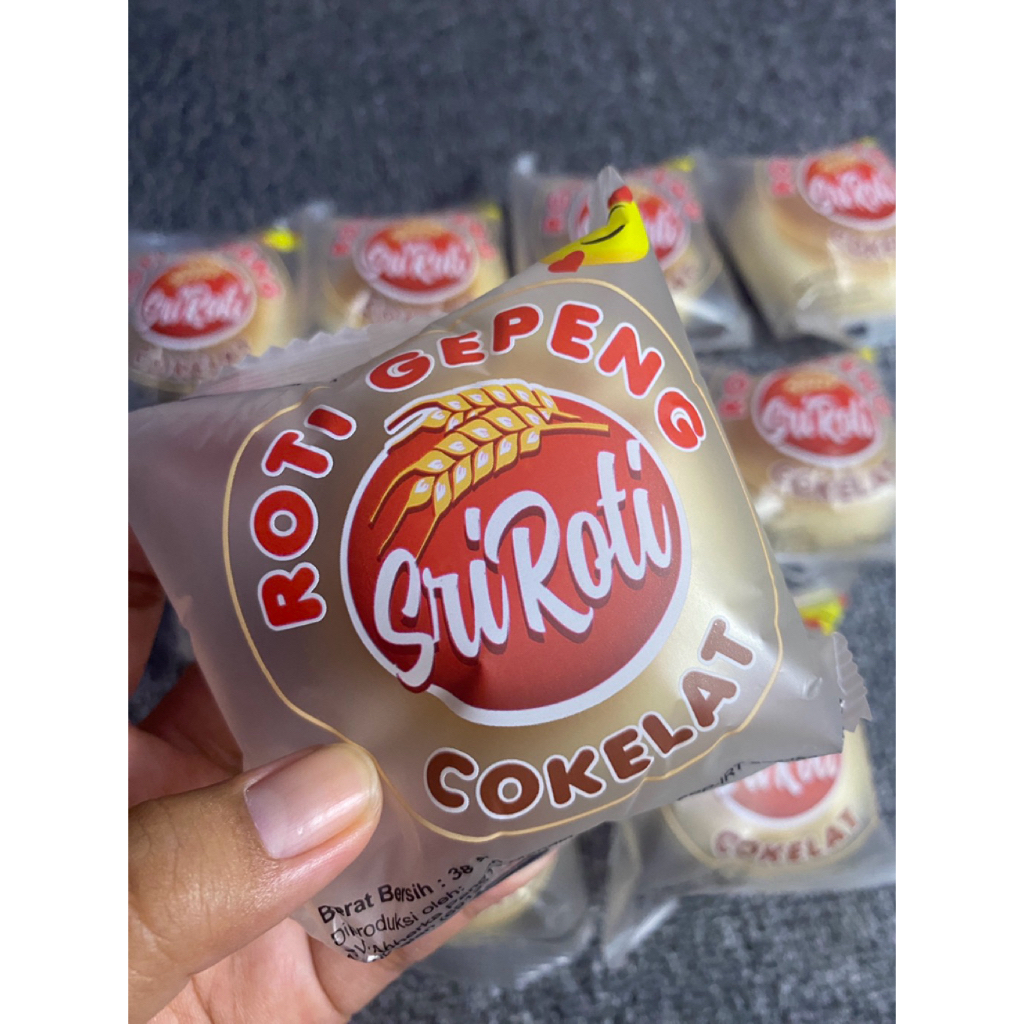 Roti Gepeng Sri Roti 1 Pack Isi 10Pcs
