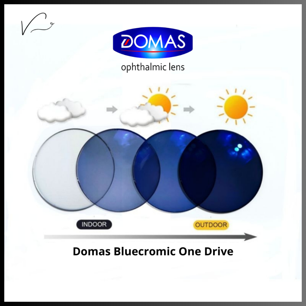 LENSA DOMAS BLUECROMIC ONE DRIVE ORIGINAL
