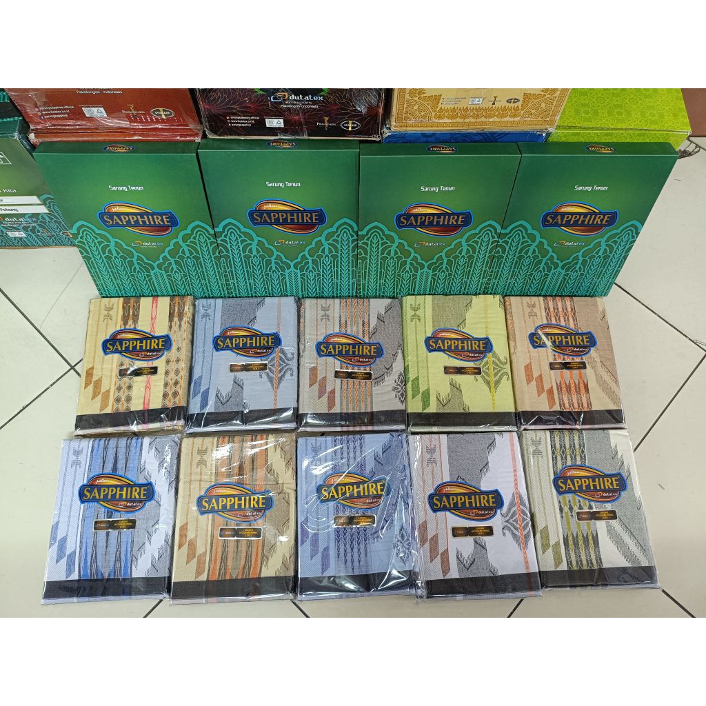 Sarung Sapphire Premium SJE Sarung sapphire Jacquard Etnik