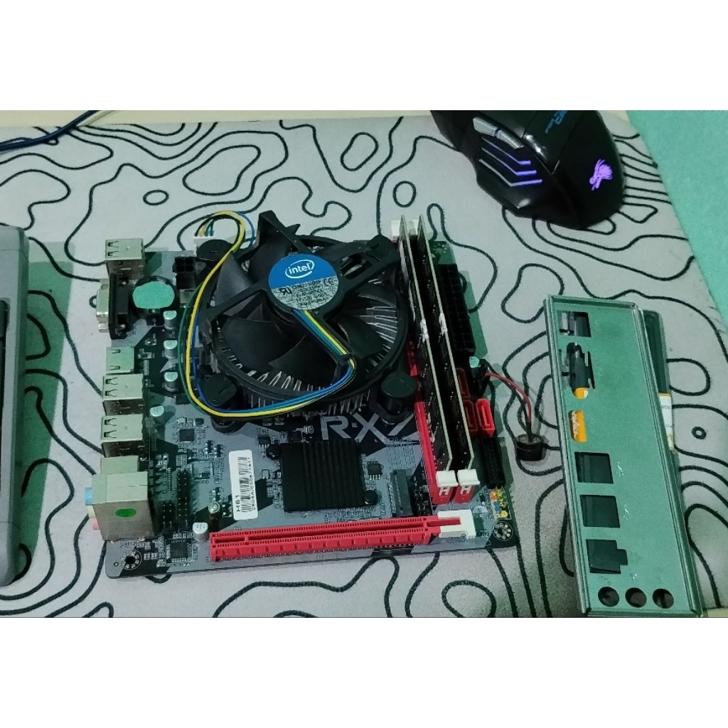 mobo h61 dan prosesor i5 3570k plus Ram 16gb