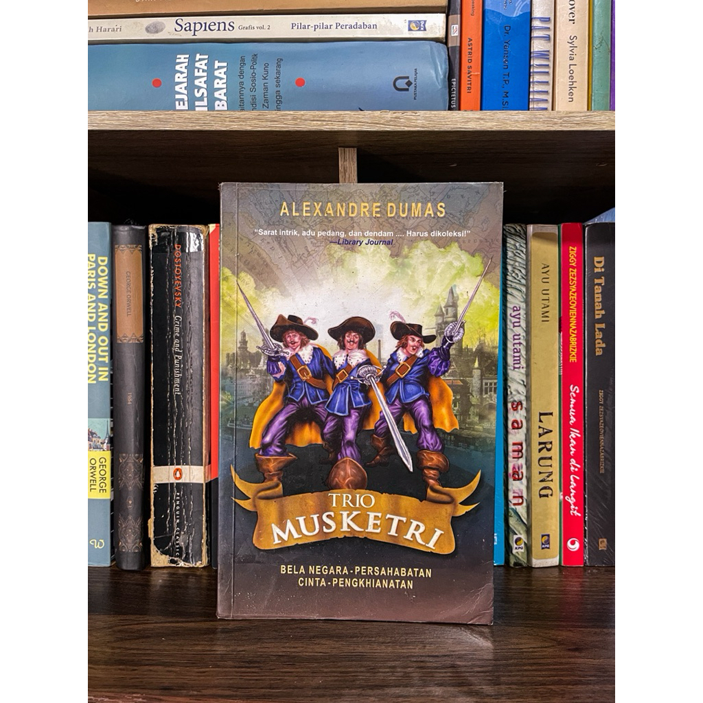 [Buku] Trio Musketri - Alexandre Dumas