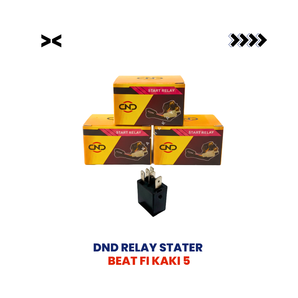 DND Relay Stater / Stater Relay / Switch Starter Honda Beat FI – Motor Kaki 5