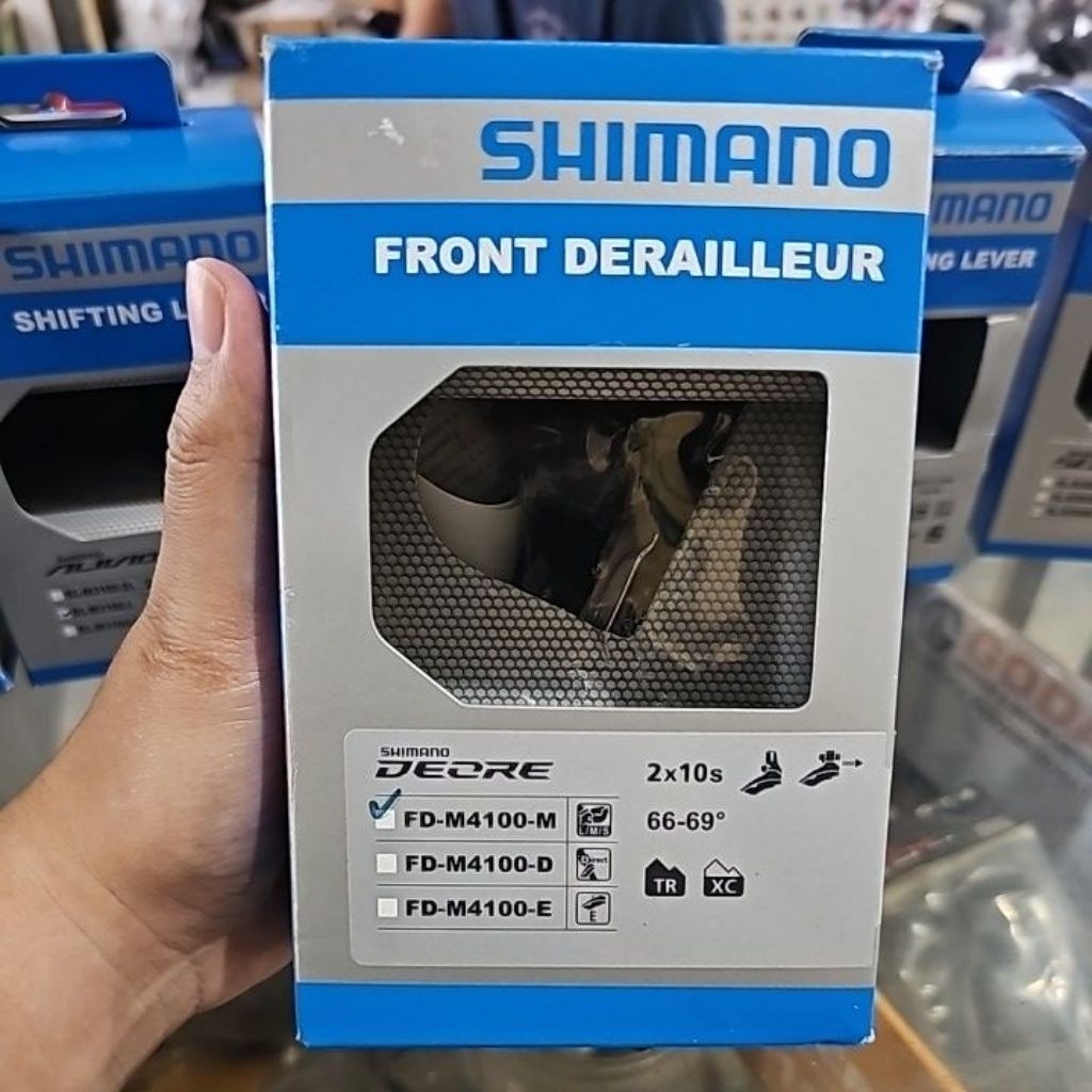 FD FRONT DERAILLEUR 2 x 10 SPEED SHIMANO DEORE