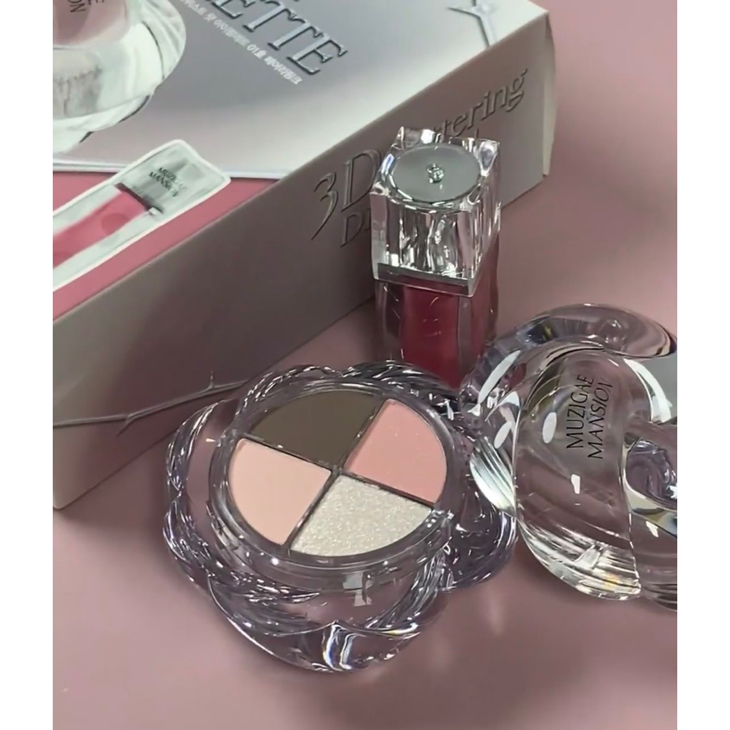 READY MUZIGAE SPECIAL SET TWIST POT EYE PALETTE + MINI TINT