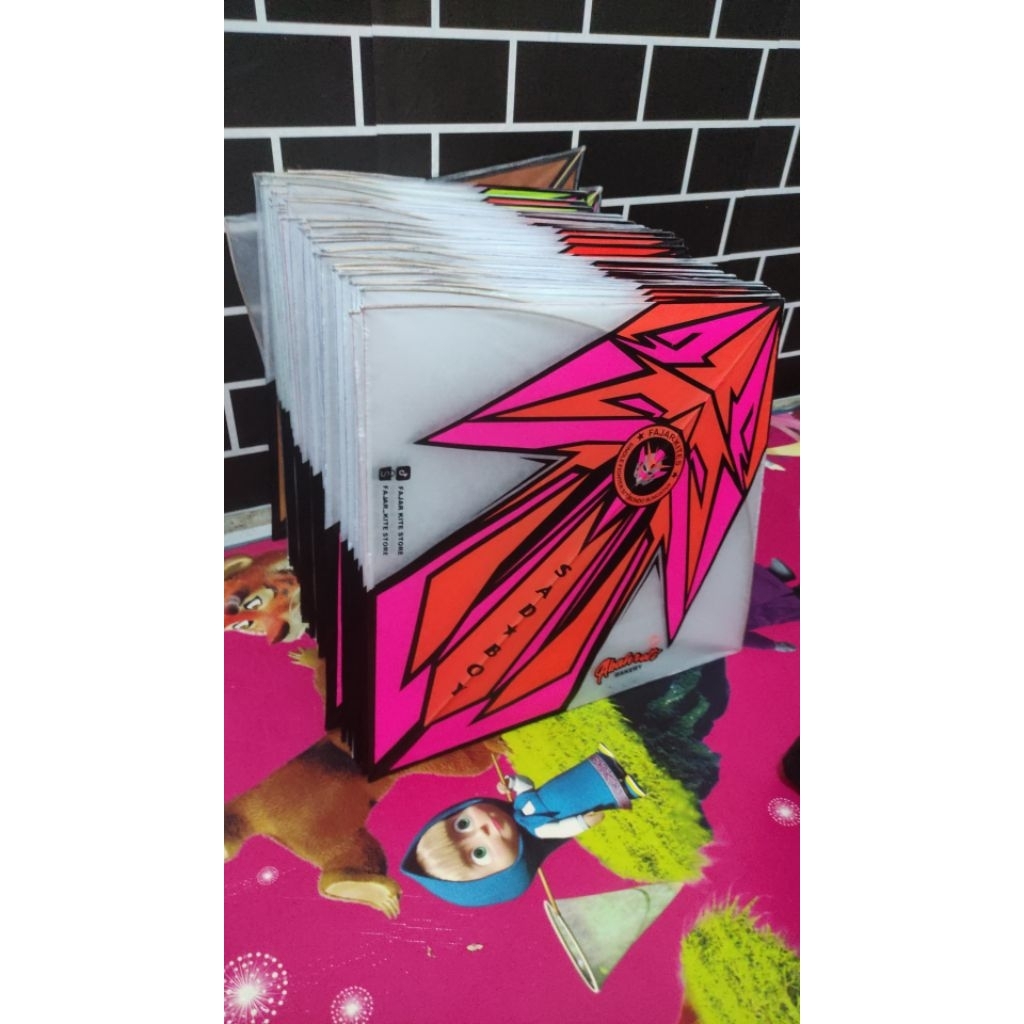 LAYANGAN SUKOI JEBRET TURNAMEN (50) PCS