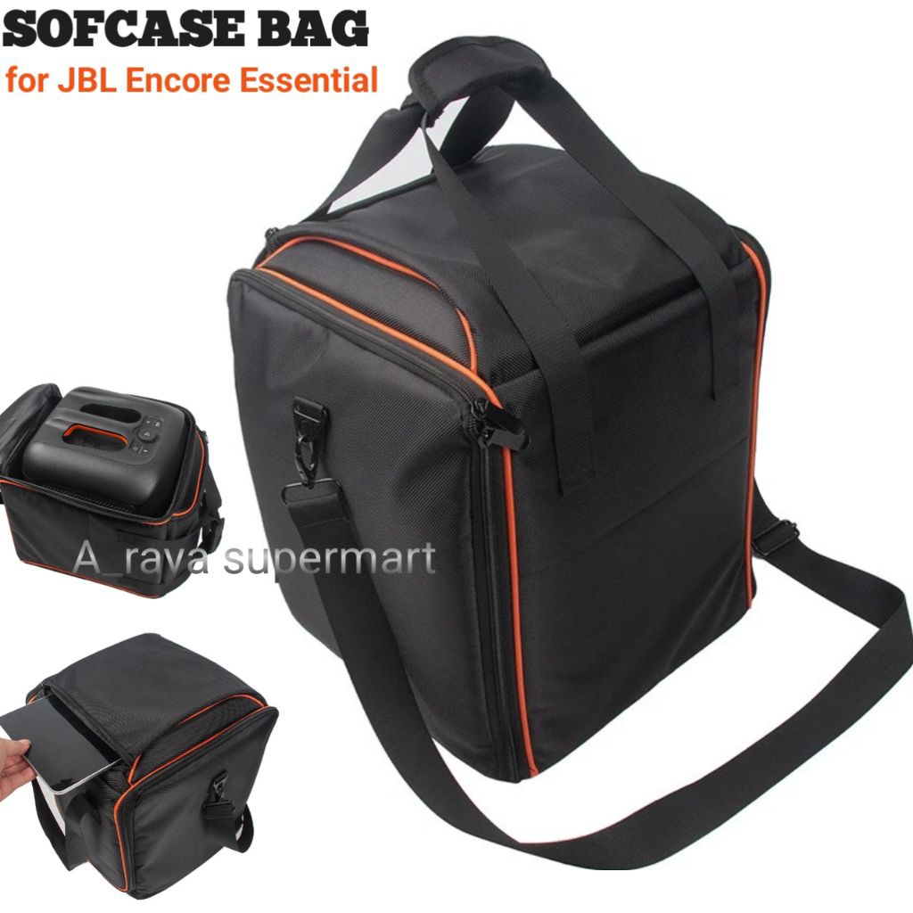 Tas Speaker JBL PartyBox Encore Essential Tas Peyimpanan JBL PartyBox Encore model Jingjing lipat