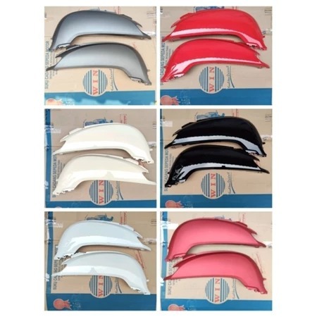 COVER BODY SCOOPY FI / SCOOPY FI ESP 2013 2014 2015 2016 KREAM HITAM MERAH ORISINIL WIN