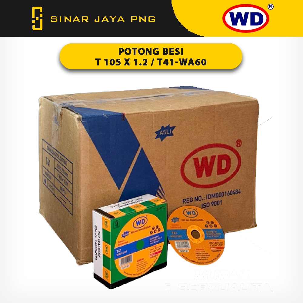 [ 1 DUS = 600 PCS ] WD 4" POTONG BESI