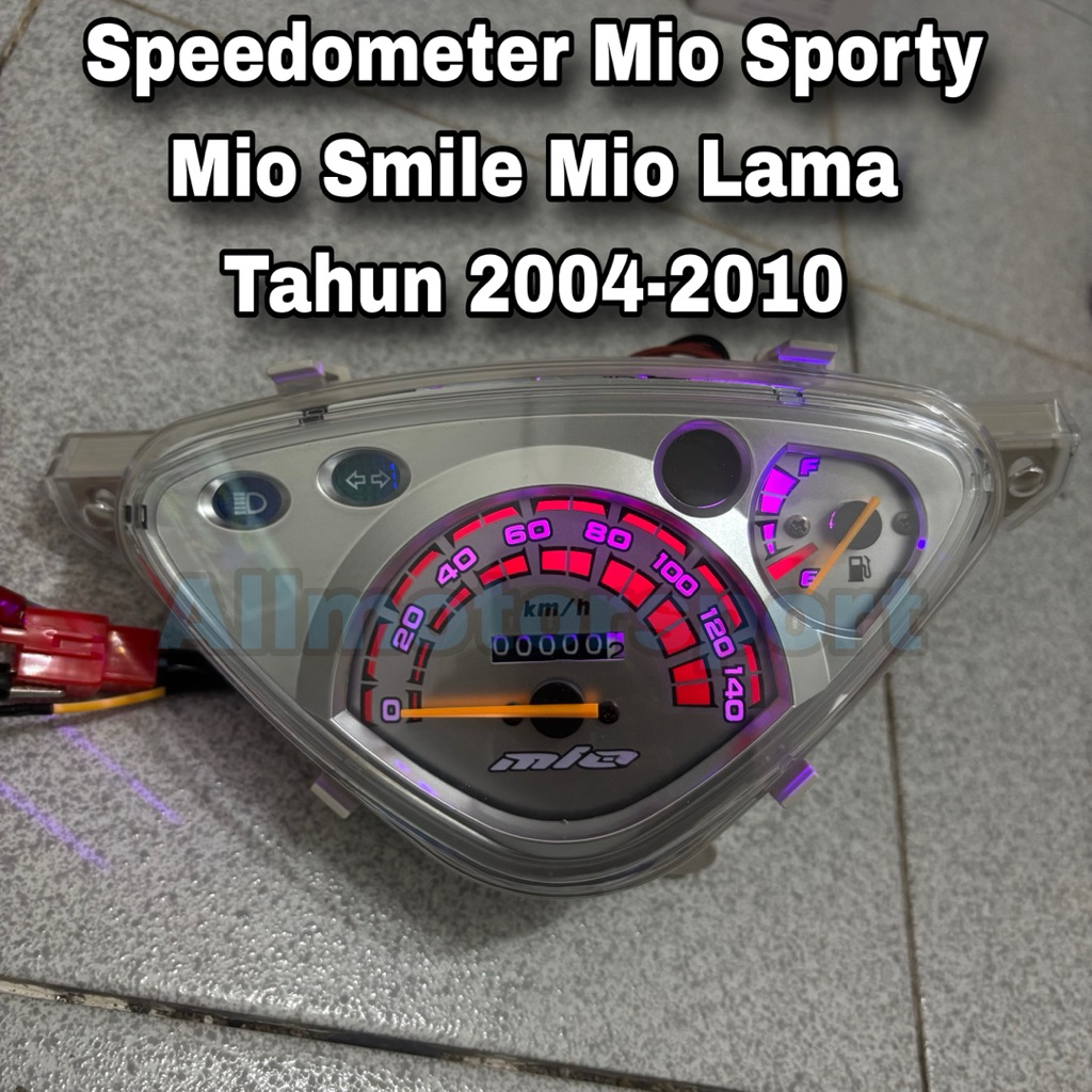 Speedometer Spidometer Kilometer Costum Lampu Spidometer Led Yamaha Mio Sporty Mio Smile Mio Lama Ta