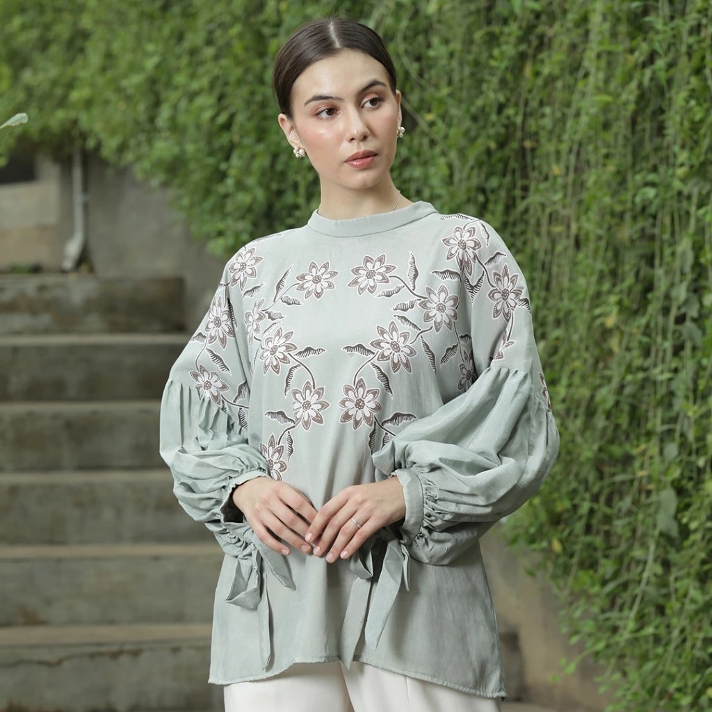 Batik Huza - Blouse Safwina - Atasan Batik Wanita