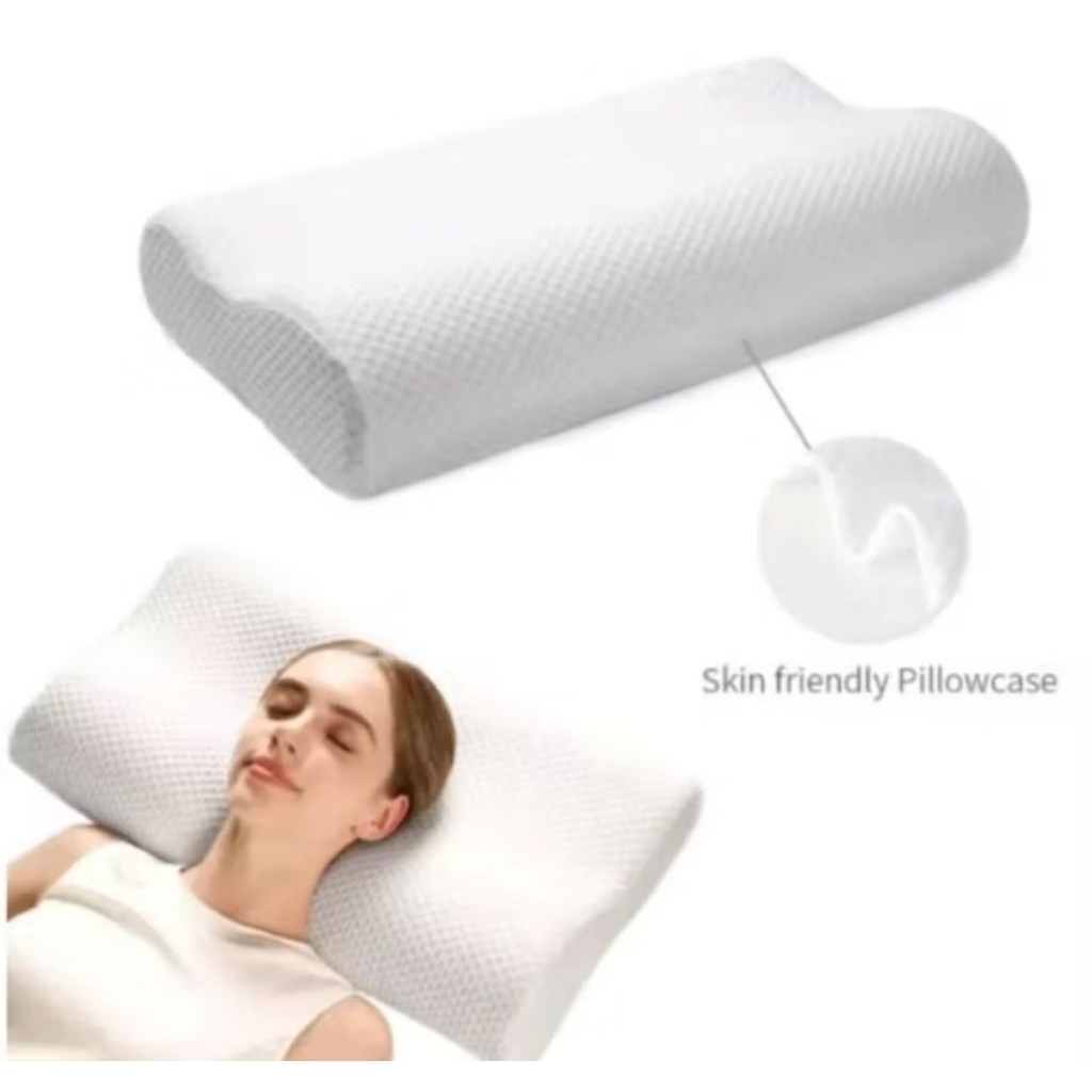 Bantal Kesehatan Leher Memori Foam Bantal Tidur