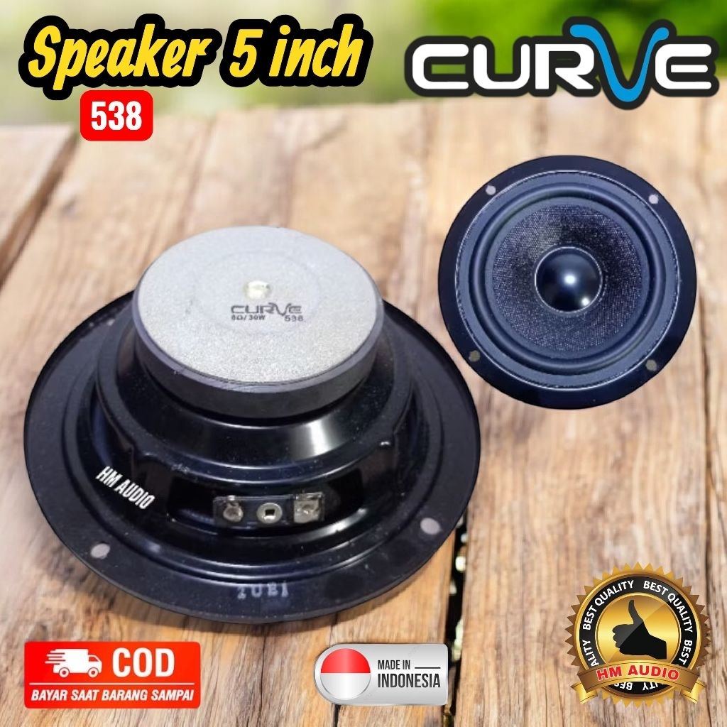 Speaker 5 inch / 5,5 inch Speaker acr curve 538