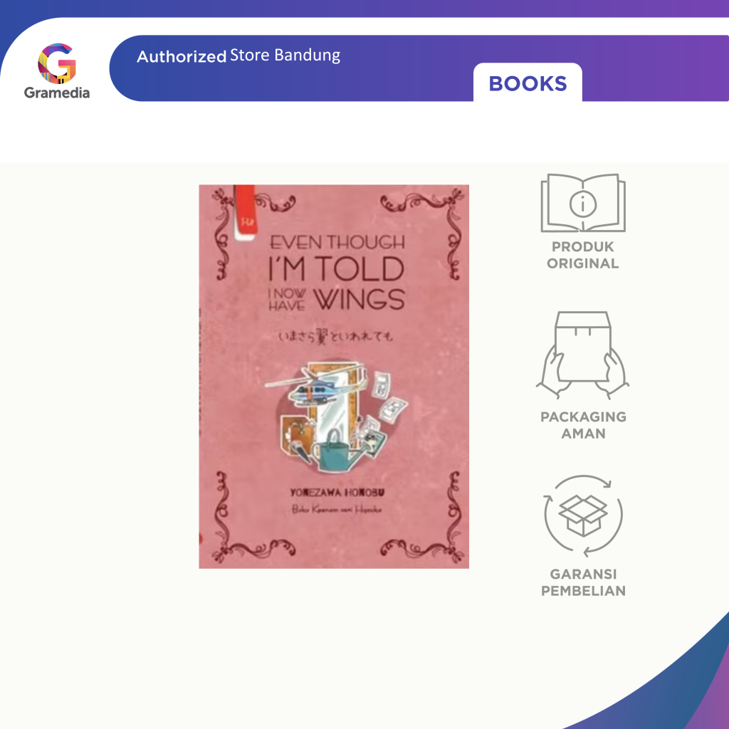 Gramedia Bandung - Even Though I'm Told I Now Have Wings (Hyouka 6)